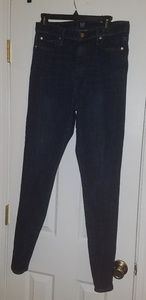 Gap High Rise True Skinny Jeans 32 Tall